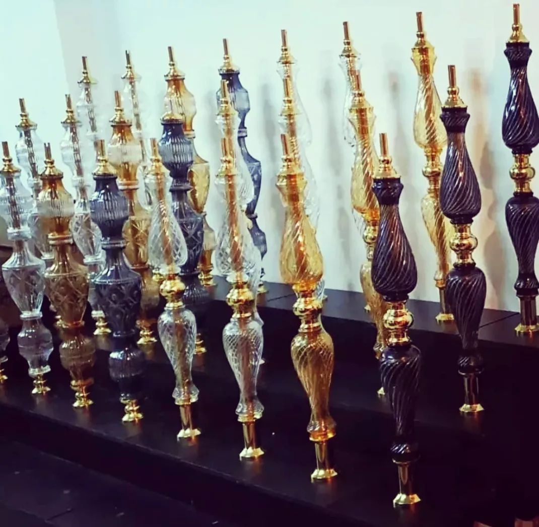 نرده کریستالی لوکس
