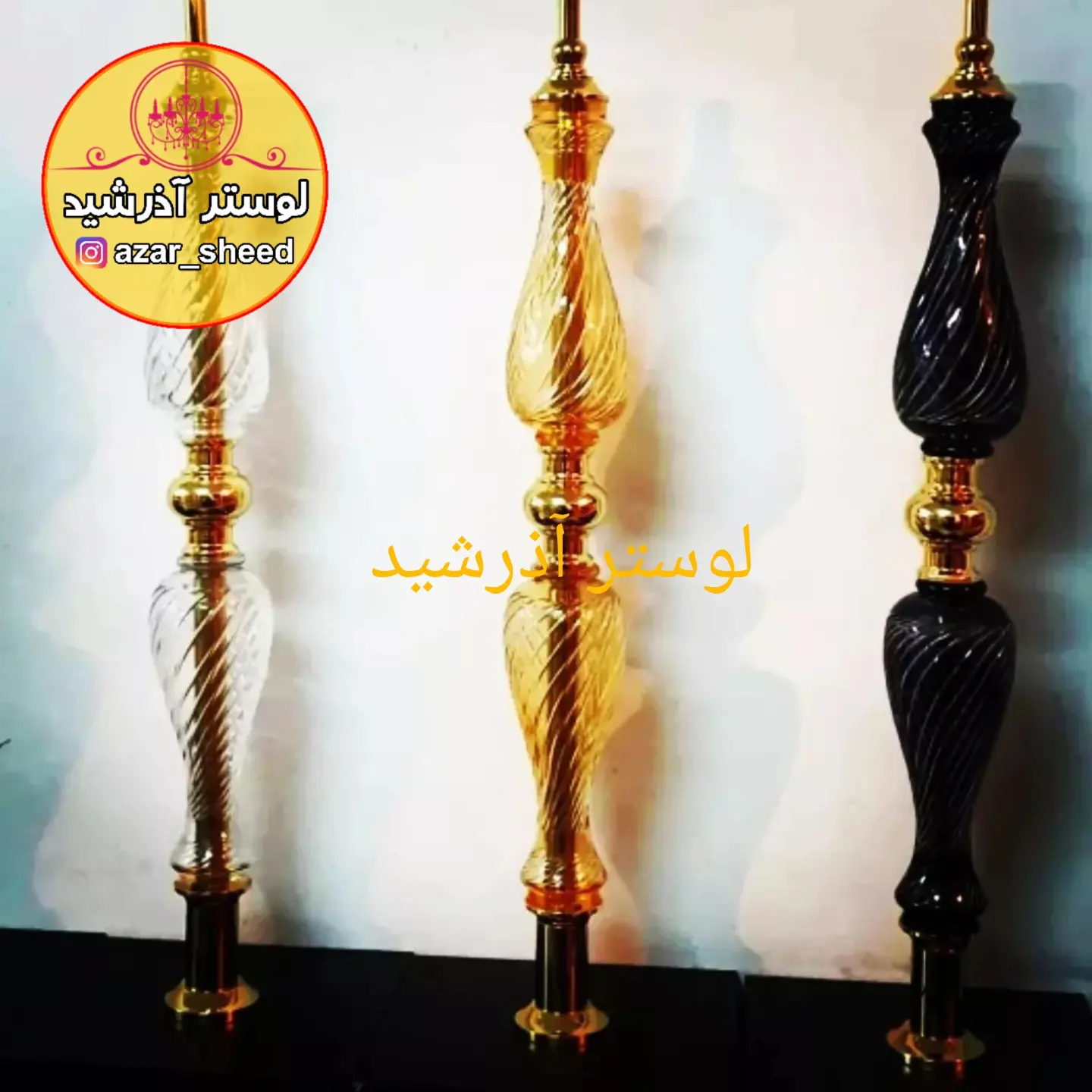 نرده کریستالی لوکس